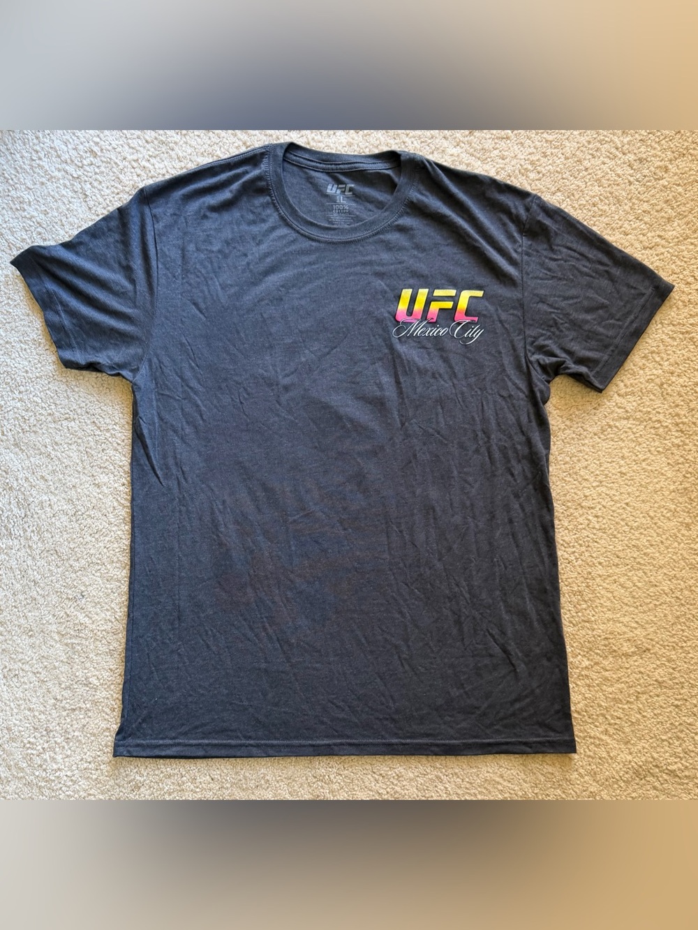 Official UFC Mexico City Event T-Shirt (Men’s Large)